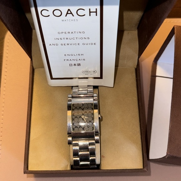Coach watch with box - Picture 2 of 6